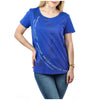 T-Shirt Bleu en Coton