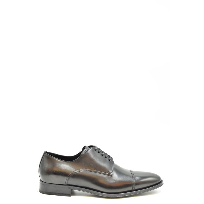 Chaussures Derbies Noires en Cuir