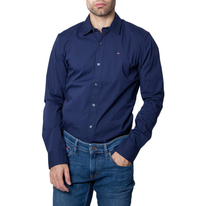 Chemise Bleue avec Logo