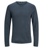 Pull-over Gris Foncé en Coton