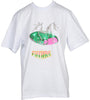 T-Shirt Blanc en Coton Future