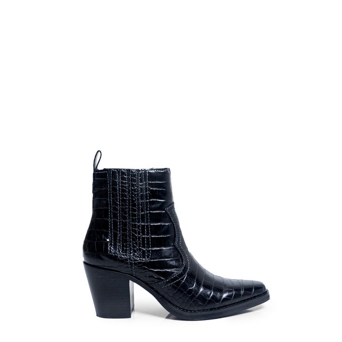 Bottines Noires en Cuir