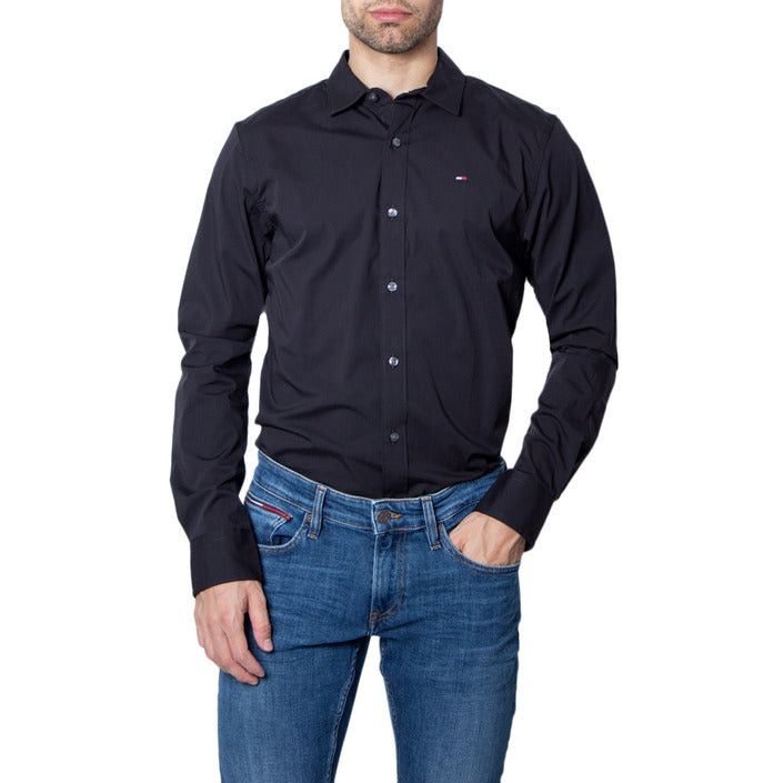 Chemise Noire avec Logo