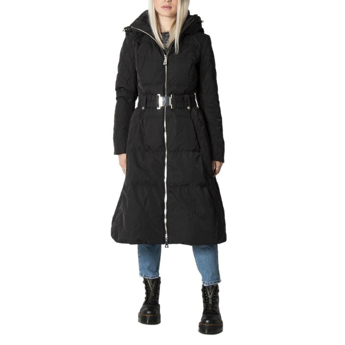 Manteau Noir Mi-Long