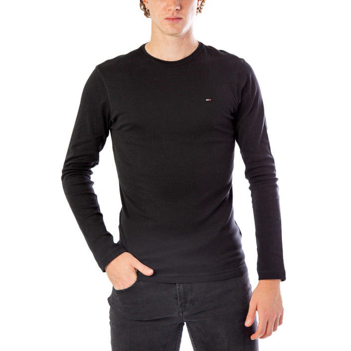 T-Shirt Noir en Coton avec Logo