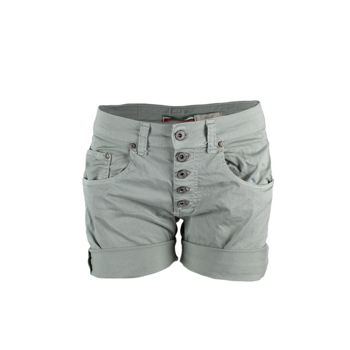 Mini-Short Gris en Coton