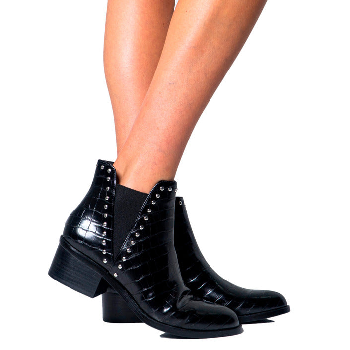 Bottes Noires en Cuir