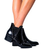 Bottes Noires en Cuir