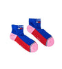 Lot de 2 Paires de Chaussettes Multicolores