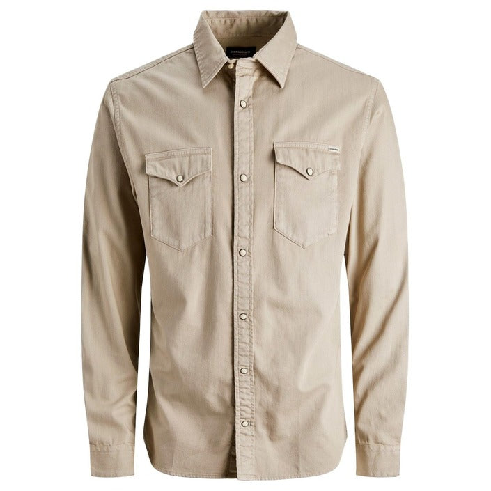 Chemise Beige en Coton