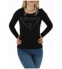 Pull-over Noir en Coton