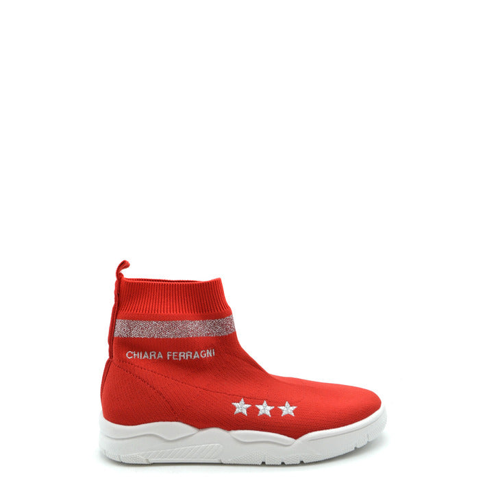 Sneakers Rouges en Maille