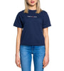 T-shirt Bleu en Coton