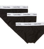 Lot de 3 Slips Noirs en Coton Stretch