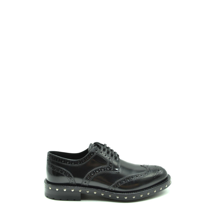 Chaussures Derbies Noires en Cuir