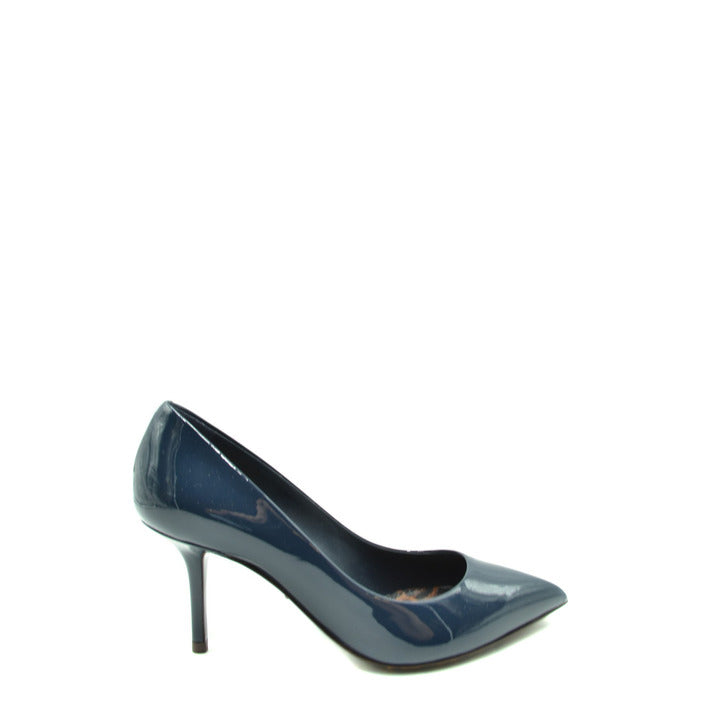 Escarpins Bleus en Cuir