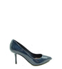 Escarpins Bleus en Cuir