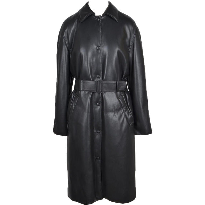 Manteau Noir en Cuir