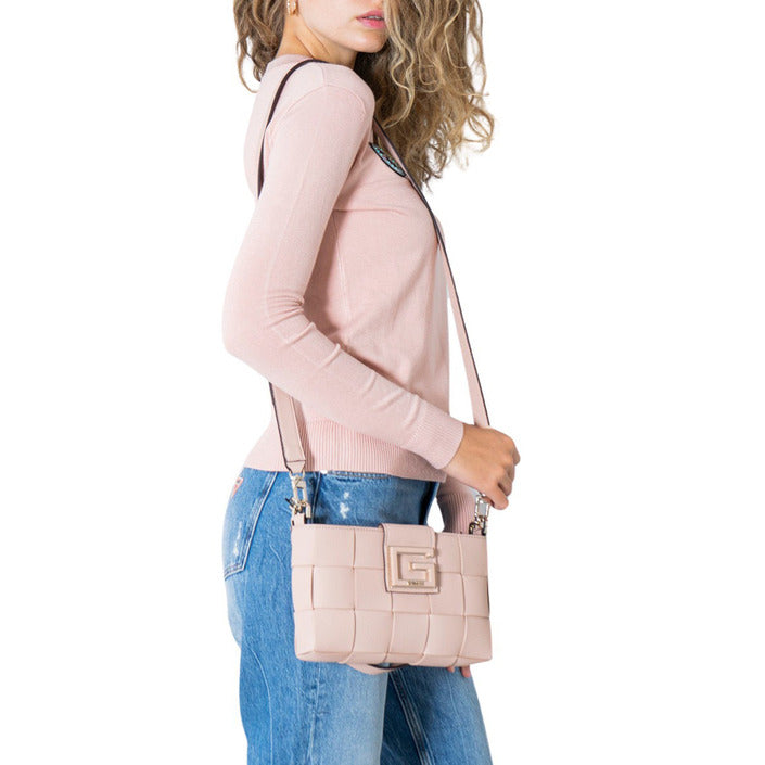 Sac Porté Epaule Rose en Cuir