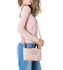 Sac Porté Epaule Rose en Cuir