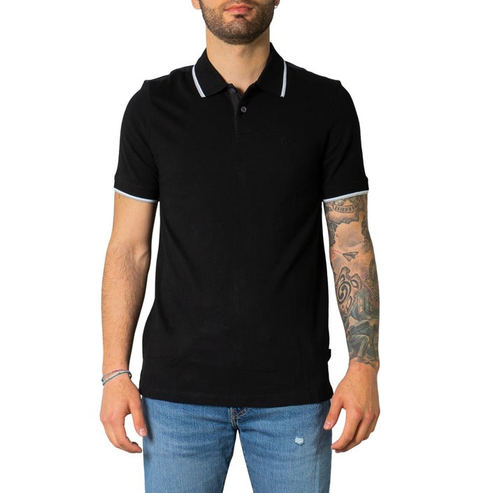 Polo Slim Noir en Coton