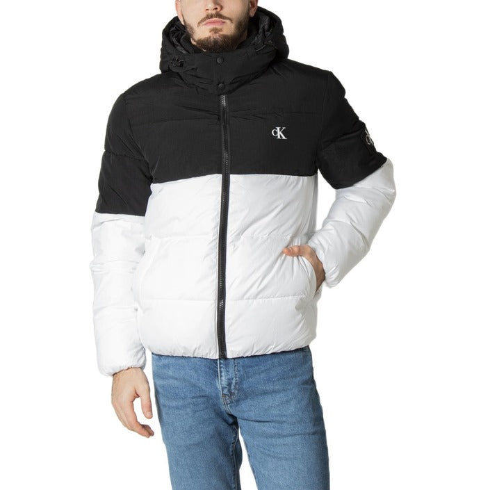 Veste Noire et Blanche à Capuche